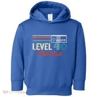 Unlocked Level 40 Birthday Toddler Hoodie thumb 0