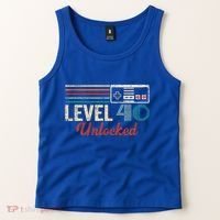 Unlocked Level 40 Birthday Tank Top thumb 2