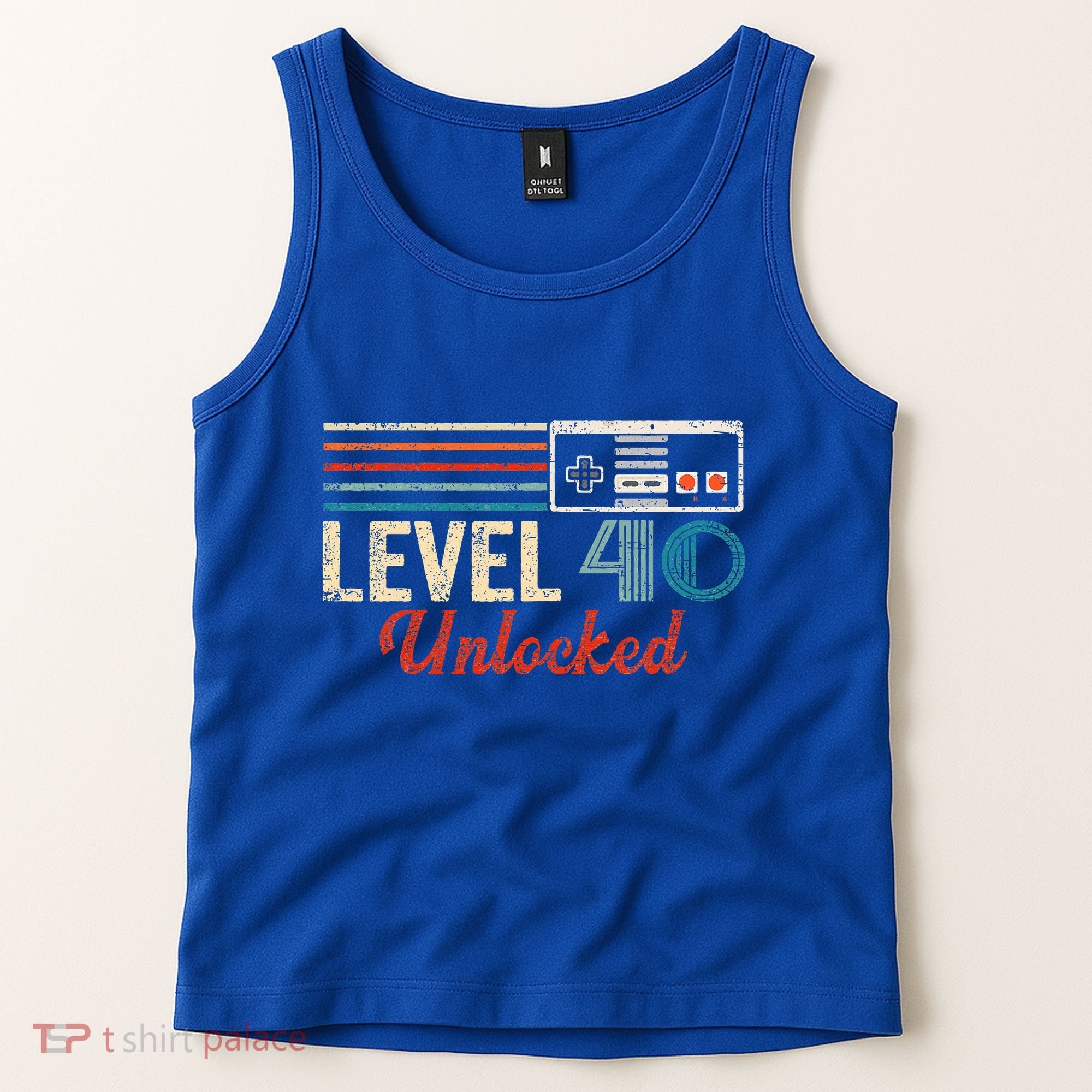 Unlocked Level 40 Birthday Tank Top