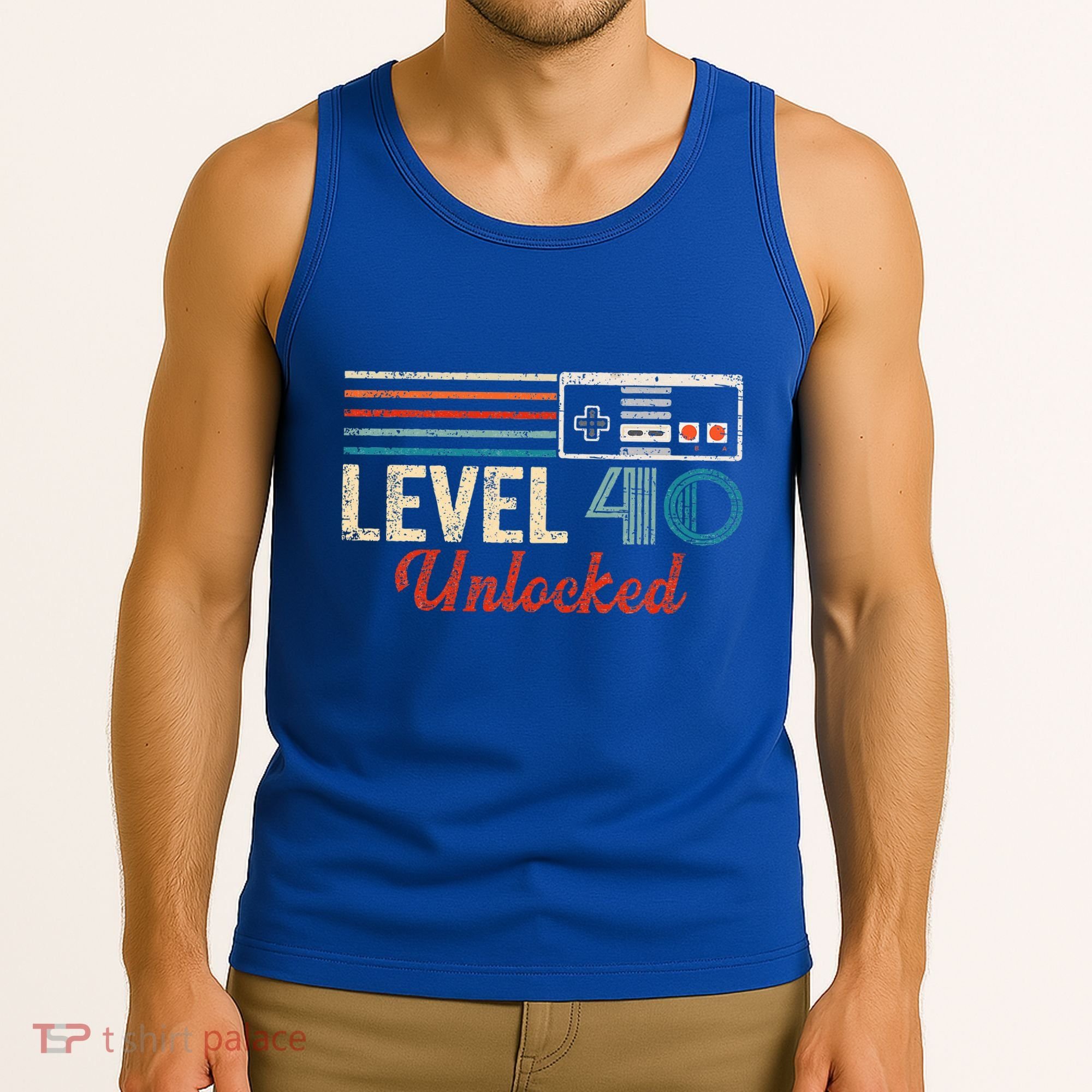 Unlocked Level 40 Birthday Tank Top