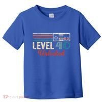 Unlocked Level 40 Birthday Toddler T-Shirt thumb 0