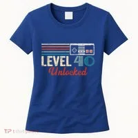 Unlocked Level 40 Birthday Women's T-Shirt thumb 0