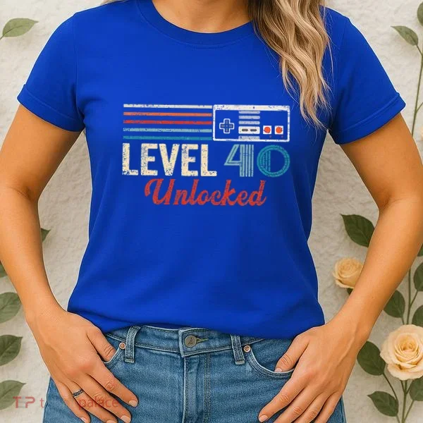 Unlocked Level 40 Birthday Women's T-Shirt
