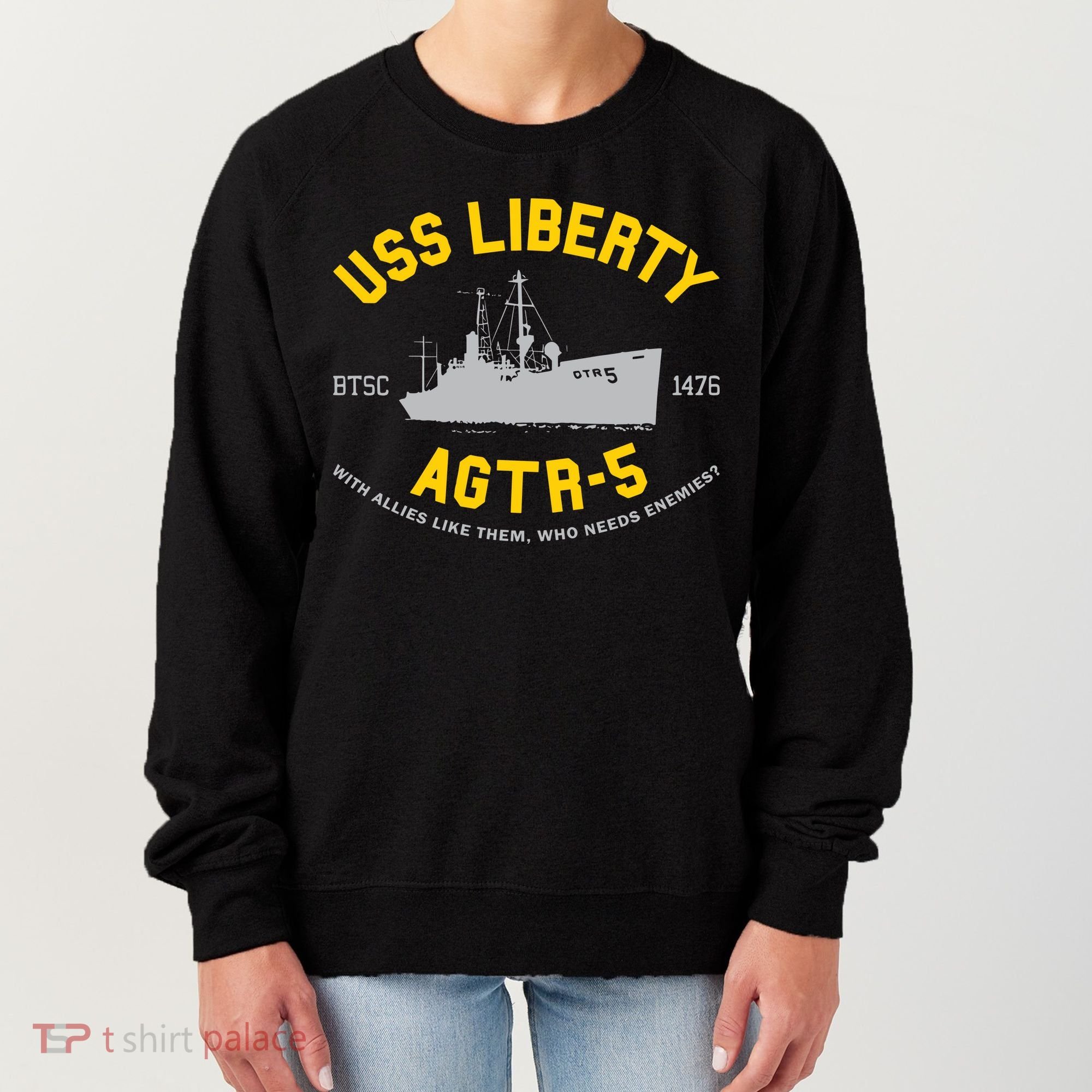 Uss Liberty Agtr 5 Women's Sweatshirt