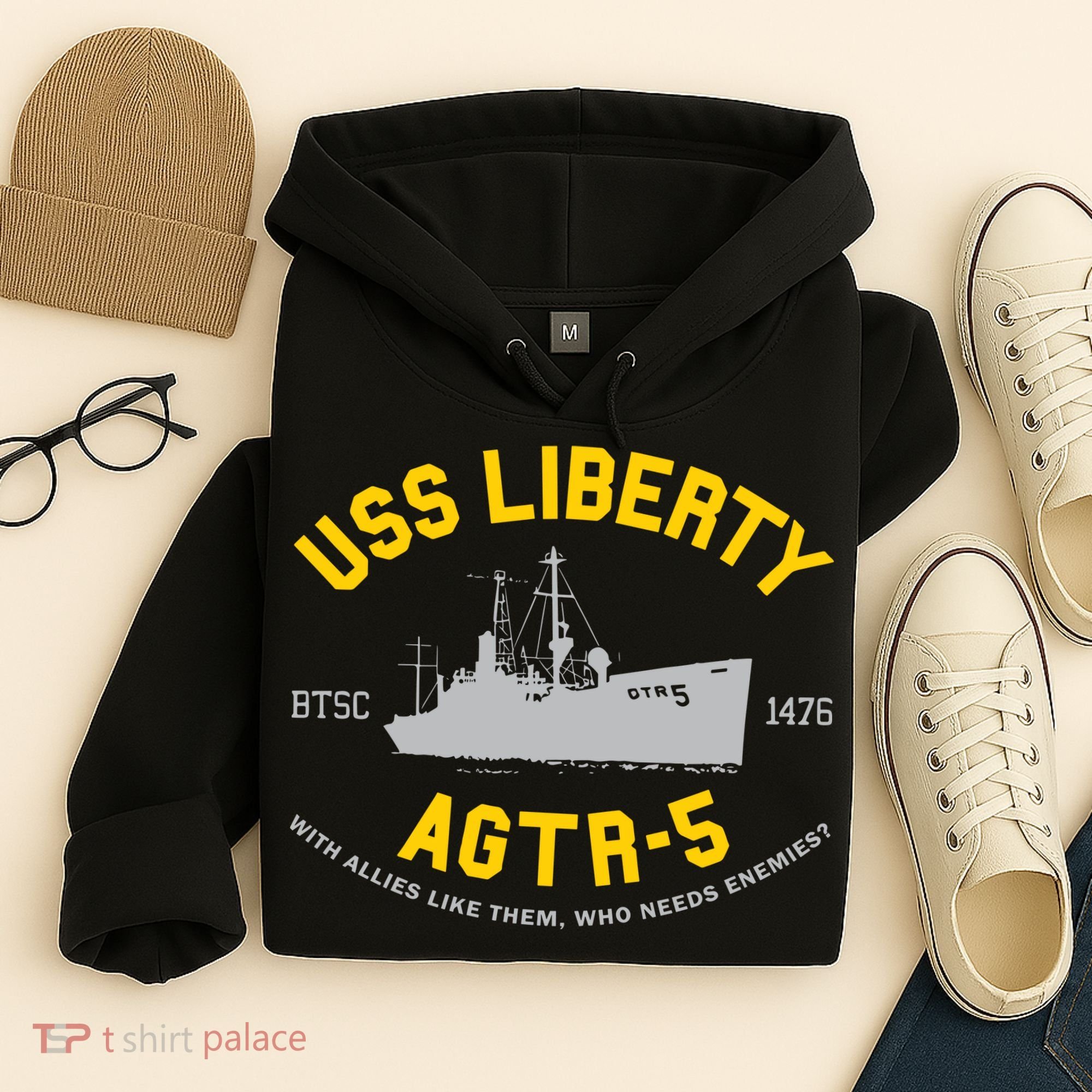 Uss Liberty Agtr 5 Hoodie