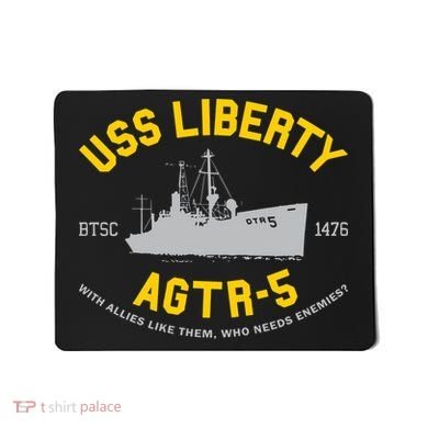 Uss Liberty Agtr 5 Mousepad