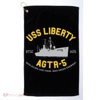 Uss Liberty Agtr 5 Golf Towel thumb 0