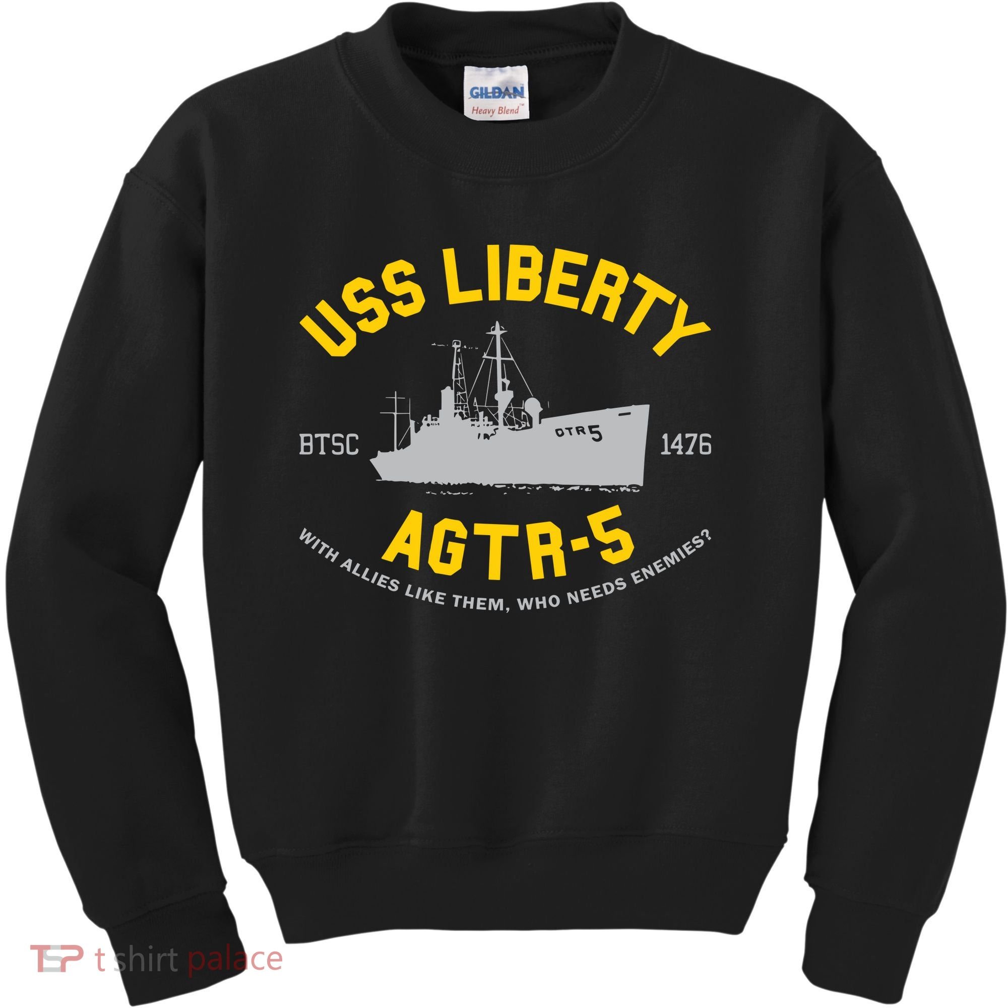 Uss Liberty Agtr 5 Kids Sweatshirt