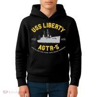 Uss Liberty Agtr 5 Kids Hoodie thumb 4