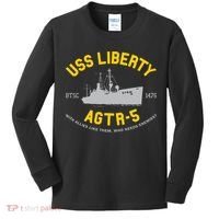 Uss Liberty Agtr 5 Kids Long Sleeve Shirt thumb 0