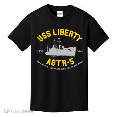Uss Liberty Agtr 5 Kids T-Shirt