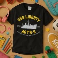 Uss Liberty Agtr 5 Kids T-Shirt thumb 3
