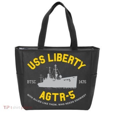 Uss Liberty Agtr 5 Tote Bag