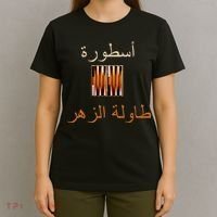 Usturat Luebat Altaawila Arabic Backgammon T-Shirt thumb 4