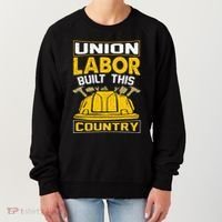 Union Labor Built This Country Graphic Women's Sweatshirt thumb 0