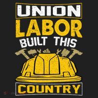 Union Labor Built This Country Graphic Women's Sweatshirt thumb 2