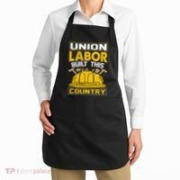 Union Labor Built This Country Graphic Apron thumb 2