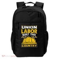 Union Labor Built This Country Graphic Backpack thumb 0