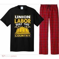 Union Labor Built This Country Graphic Pajama Set thumb 0