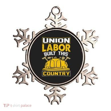 Union Labor Built This Country Graphic Ornament