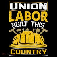 Union Labor Built This Country Graphic Ornament thumb 1