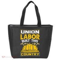 Union Labor Built This Country Graphic Tote Bag thumb 0