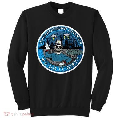 Underground Lineman Cable Splicer Sweatshirt