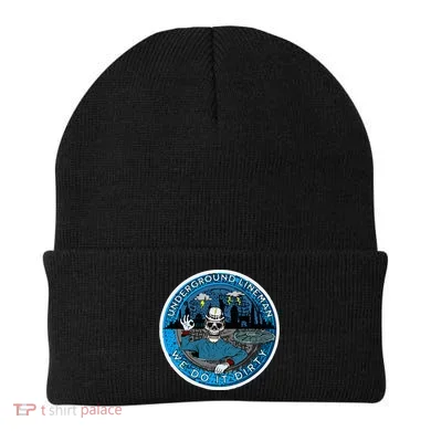 Underground Lineman Cable Splicer Beanie