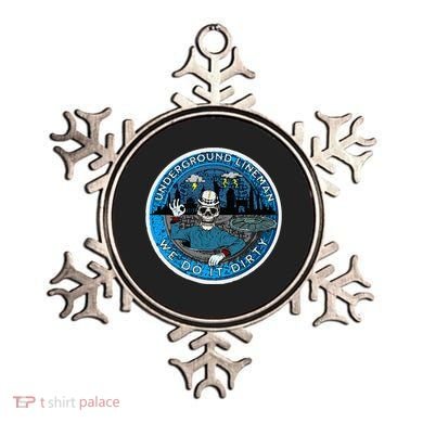 Underground Lineman Cable Splicer Ornament