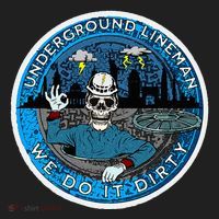 Underground Lineman Cable Splicer Hat thumb 2