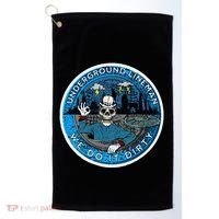 Underground Lineman Cable Splicer Golf Towel thumb 0