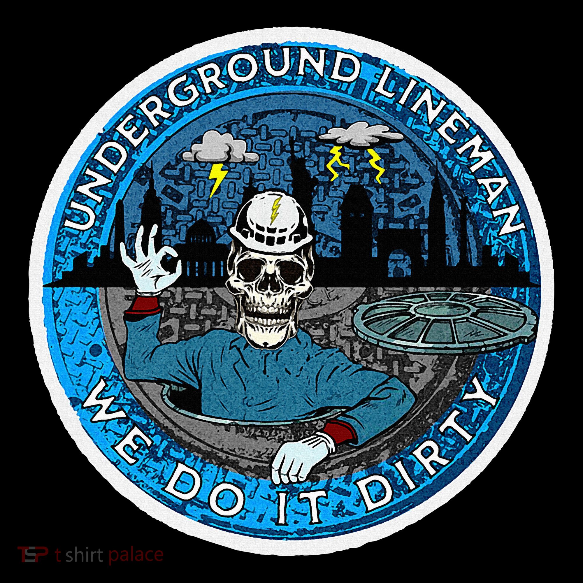 Underground Lineman Cable Splicer Tote Bag