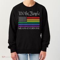 Usa Lgbt Equality We The People Means Everyone Women's Sweatshirt thumb 0