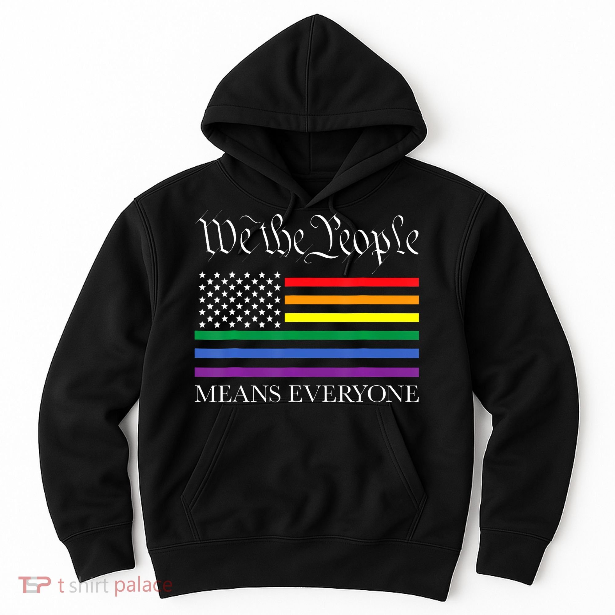 Usa Lgbt Equality We The People Means Everyone Hoodie