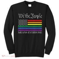 Usa Lgbt Equality We The People Means Everyone Sweatshirt thumb 0