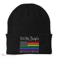 Usa Lgbt Equality We The People Means Everyone Beanie thumb 0