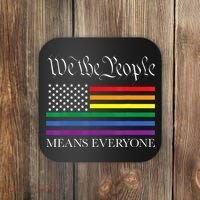 Usa Lgbt Equality We The People Means Everyone Coaster thumb 0