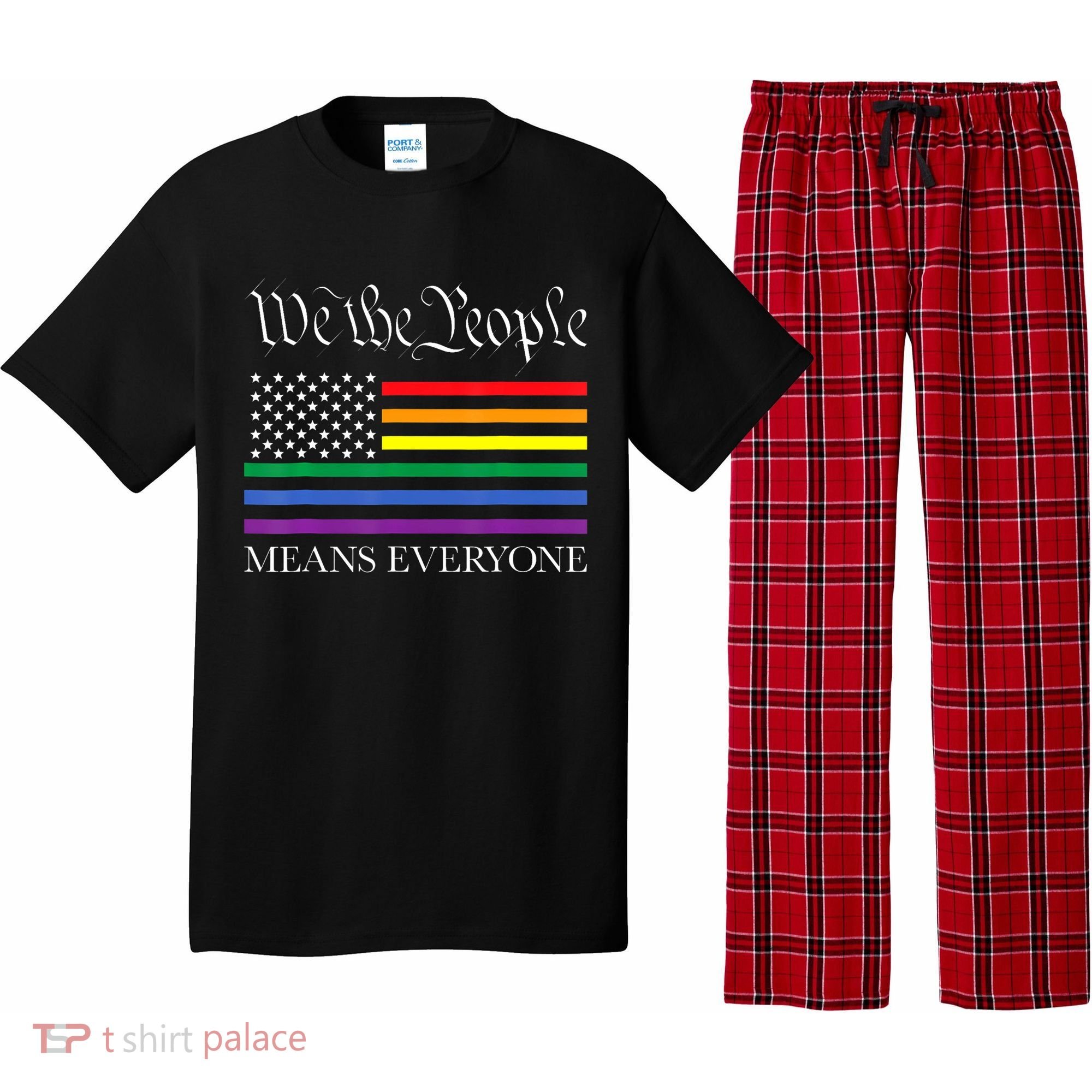 Usa Lgbt Equality We The People Means Everyone Pajama Set