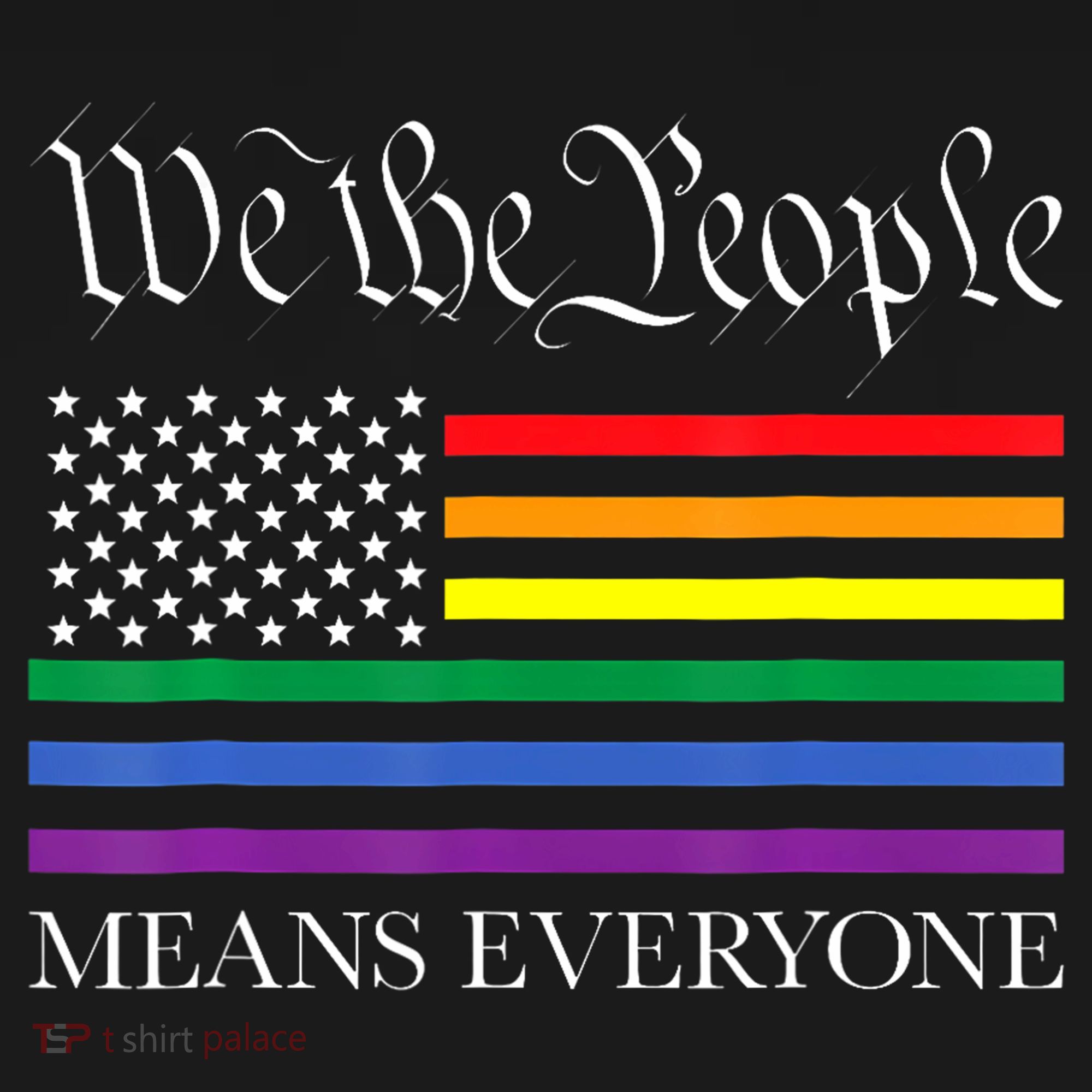 Usa Lgbt Equality We The People Means Everyone Women's Hoodie