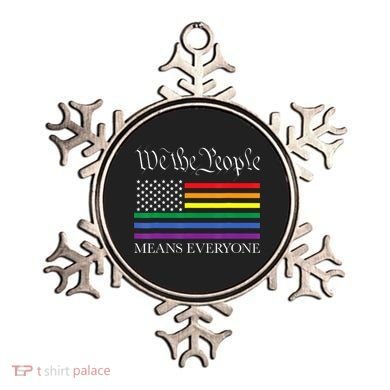 Usa Lgbt Equality We The People Means Everyone Ornament