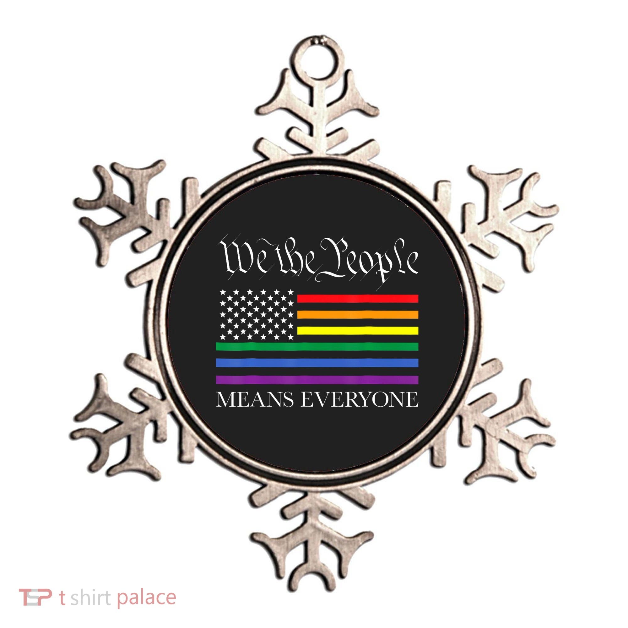 Usa Lgbt Equality We The People Means Everyone Ornament