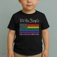 Usa Lgbt Equality We The People Means Everyone Toddler T-Shirt thumb 2