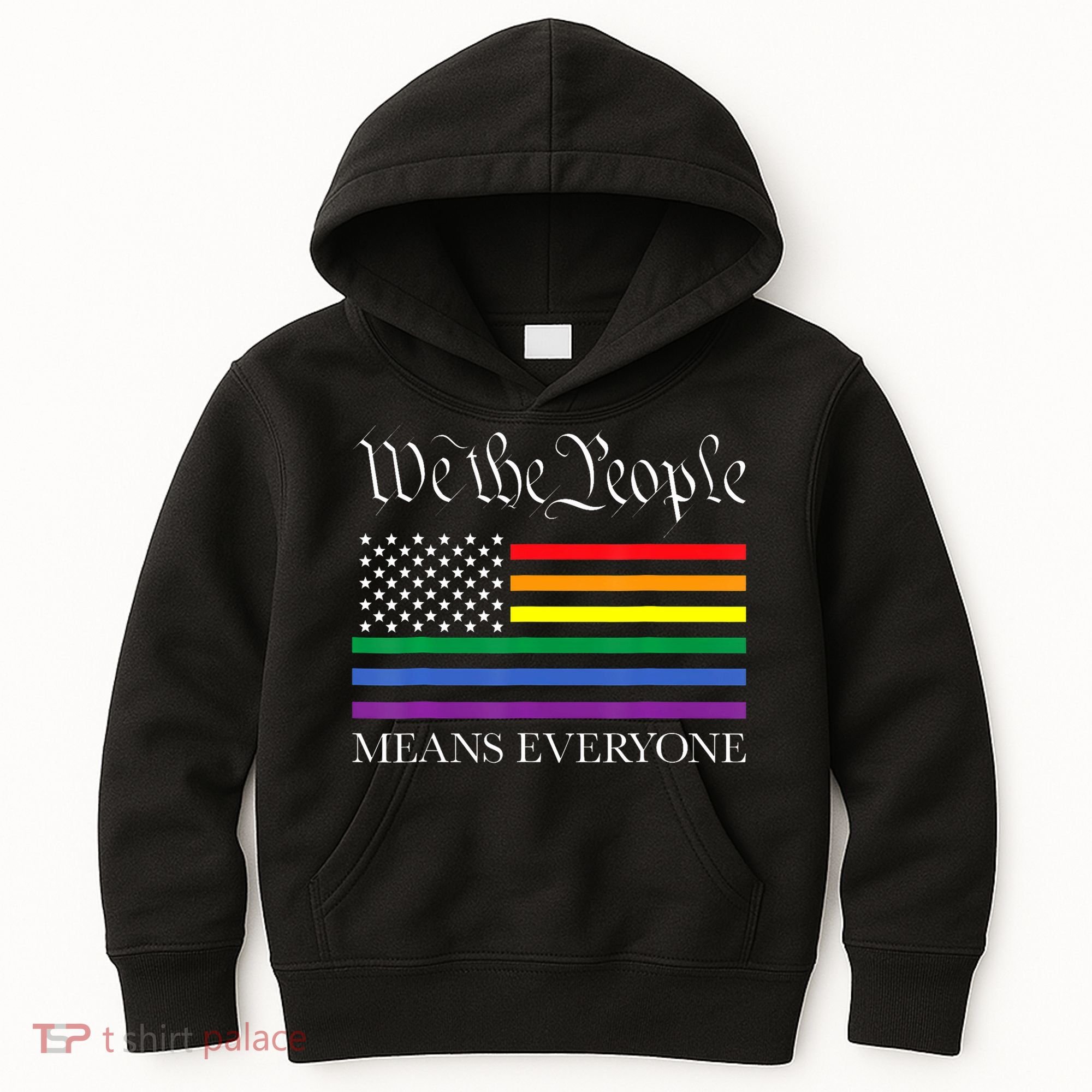 Usa Lgbt Equality We The People Means Everyone Kids Hoodie