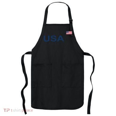 Usa Lacrosse Flag Gift Apron