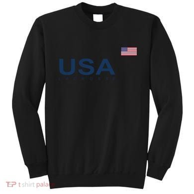 Usa Lacrosse Flag Gift Sweatshirt