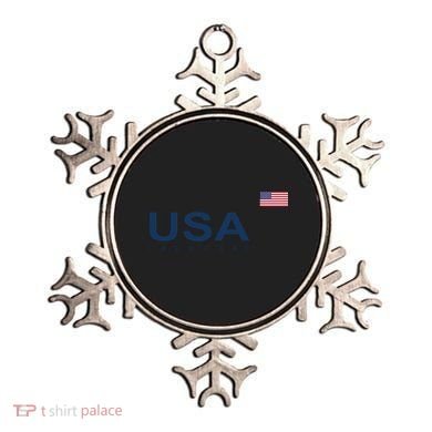 Usa Lacrosse Flag Gift Ornament