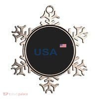 Usa Lacrosse Flag Gift Ornament thumb 0