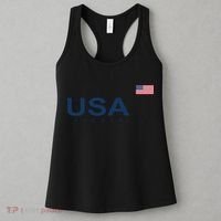 Usa Lacrosse Flag Gift Women's Tank Top thumb 3