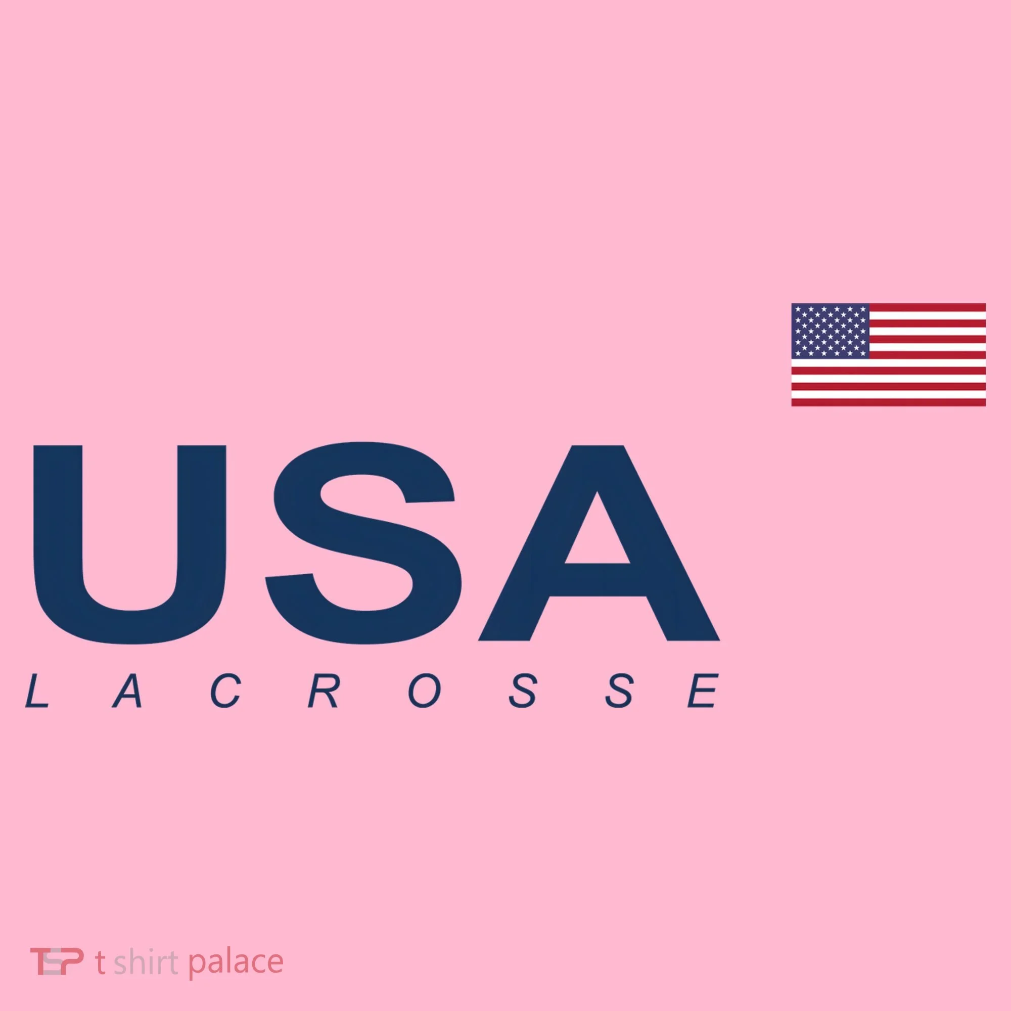 Usa Lacrosse Flag Gift Doggie Tank