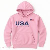 Usa Lacrosse Flag Gift Hoodie thumb 0